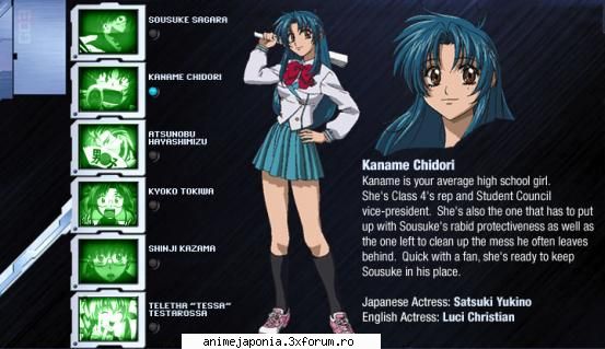 Cidori - mie imi place mult Kaname !!!!!!!!!!! e preferata - Full Metal Panic