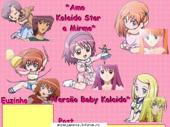 Personajul preferat - mie imi plac toate - Kaleido Star