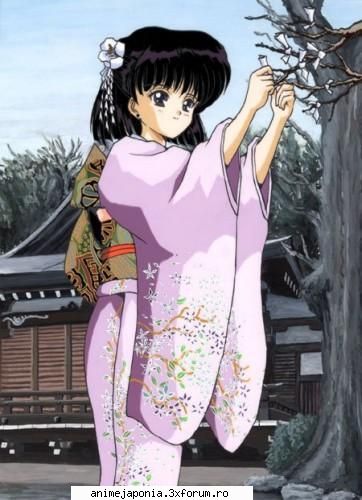 Sailor Mars - si o poza cu Hotaru - Sailor Moon