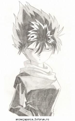 creatiile voastre - yo pun un desen facut de mn cu hiei k?????? - Fan Fiction