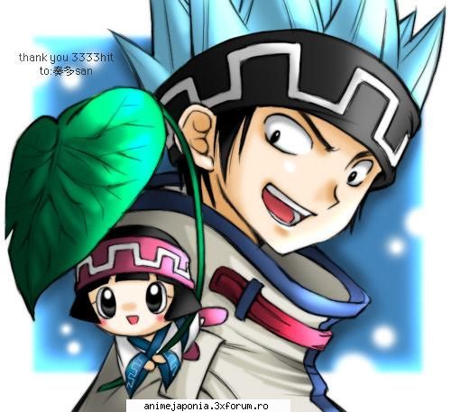 img shaman king - trey intra in imagine ! super marfa valeu nu-mi - Pozutze