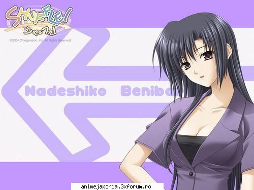 personajele - Nadeshiko Benibara profesoara - Shuffle